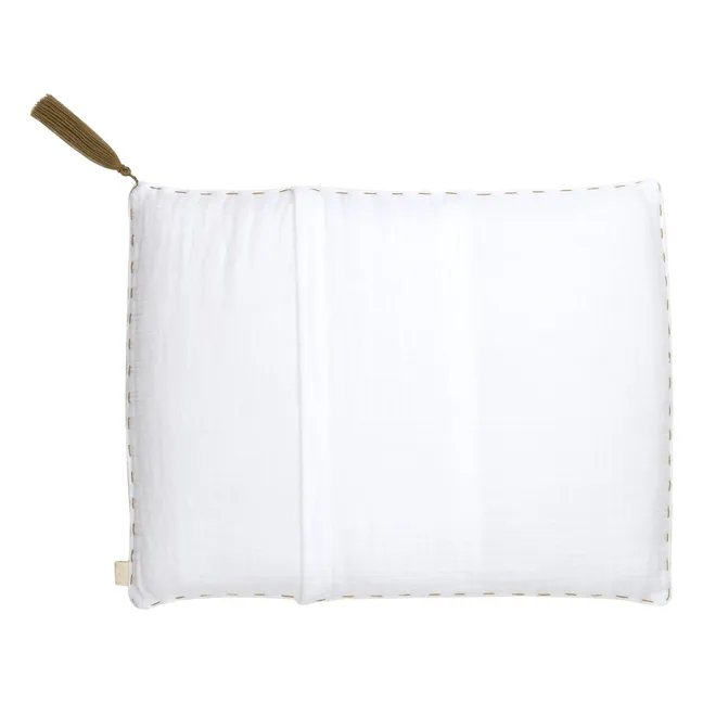 Kissen aus Bio-Baumwolle  | White S001