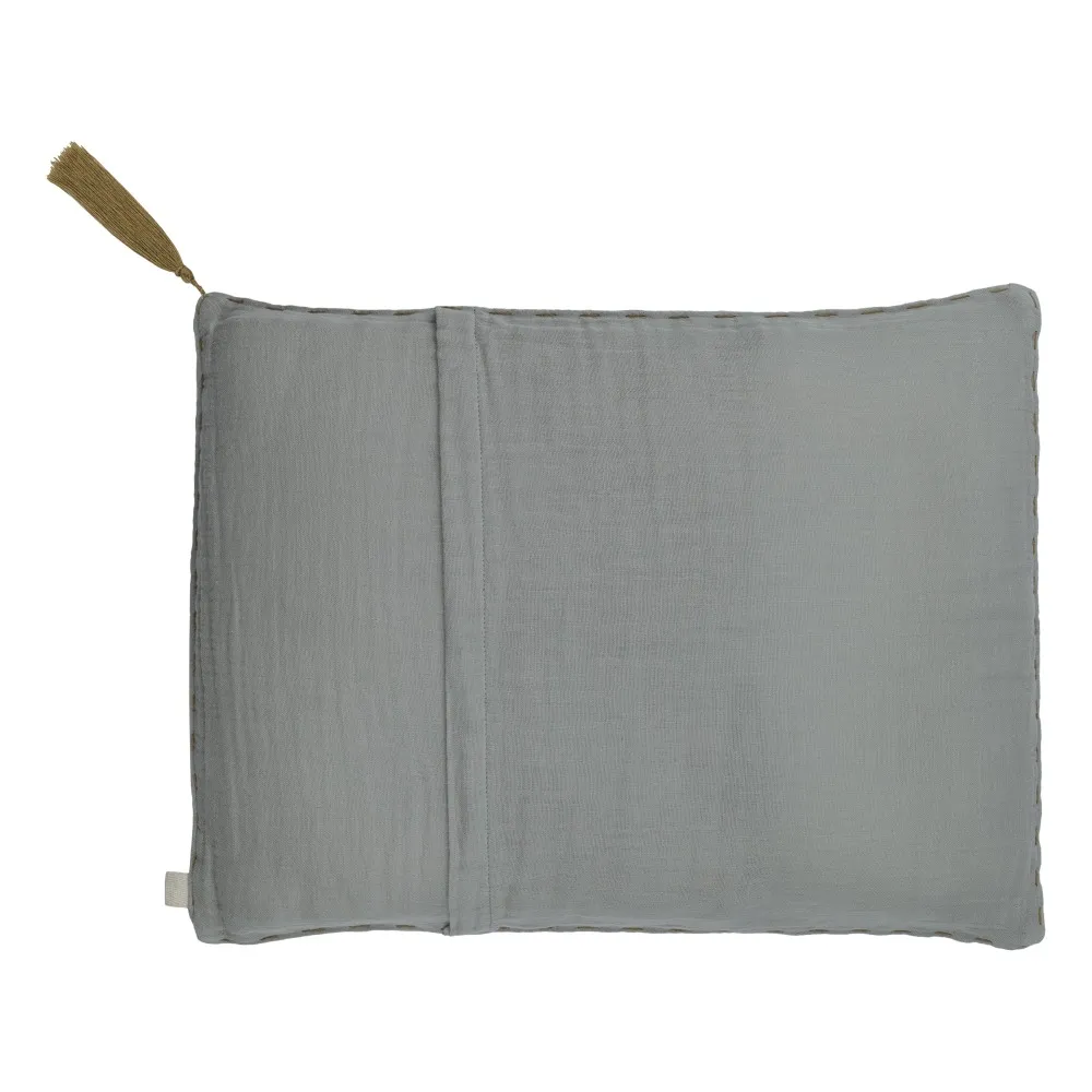 Numero 74 - Coussin rectangulaire en coton bio (Numero 74) - Image 1