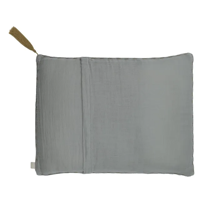 Kissen aus Bio-Baumwolle  | Silver Grey S019