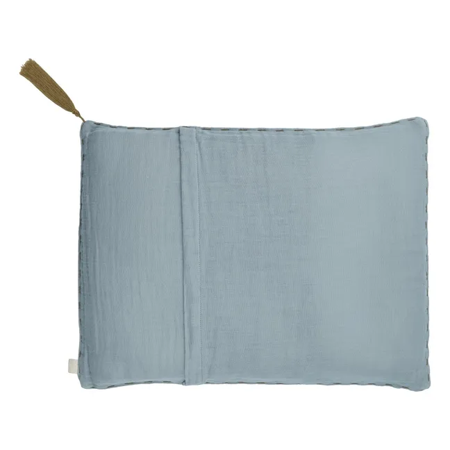 Organic Cotton Cushion | Sweet Blue S046
