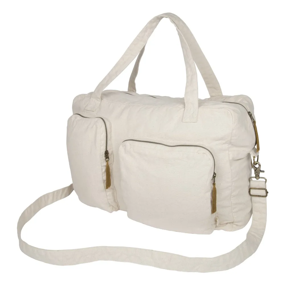 Numero 74 - Sac weekender en coton bio (Numero 74) - Image 1
