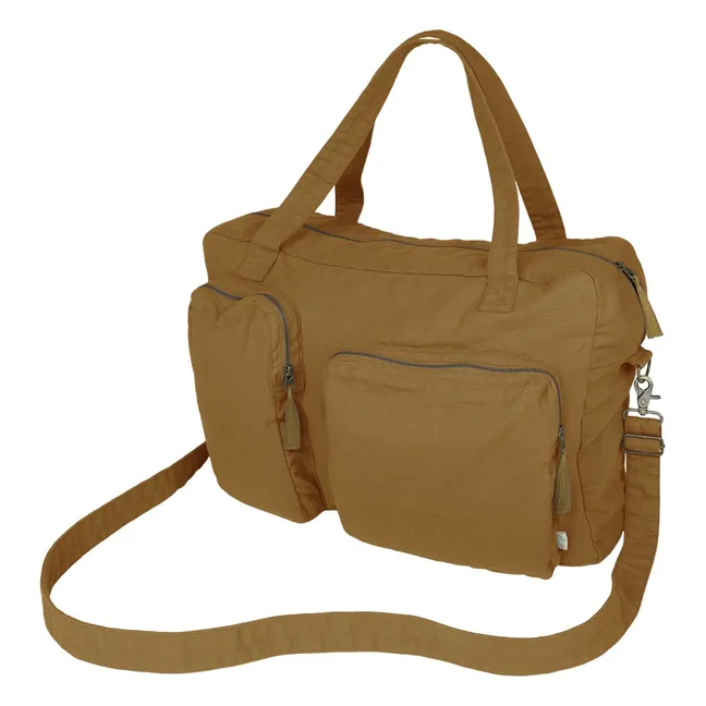 Tasche Weekender aus Bio-Baumwolle  | Gold S024