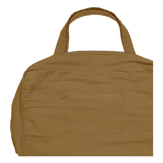 Tasche Weekender aus Bio-Baumwolle  | Gold S024