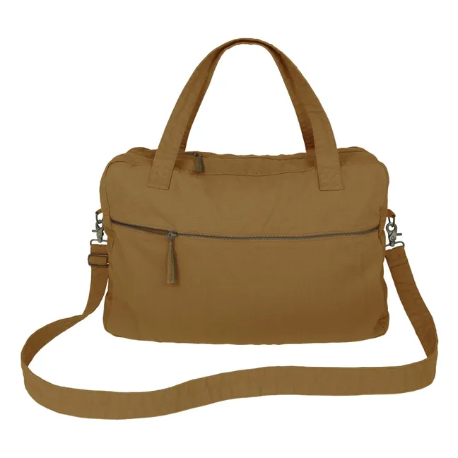 Tasche Weekender aus Bio-Baumwolle  | Gold S024
