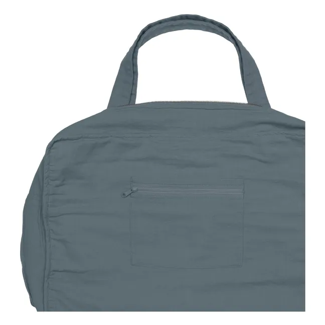Tasche Weekender aus Bio-Baumwolle  | Ice Blue S032