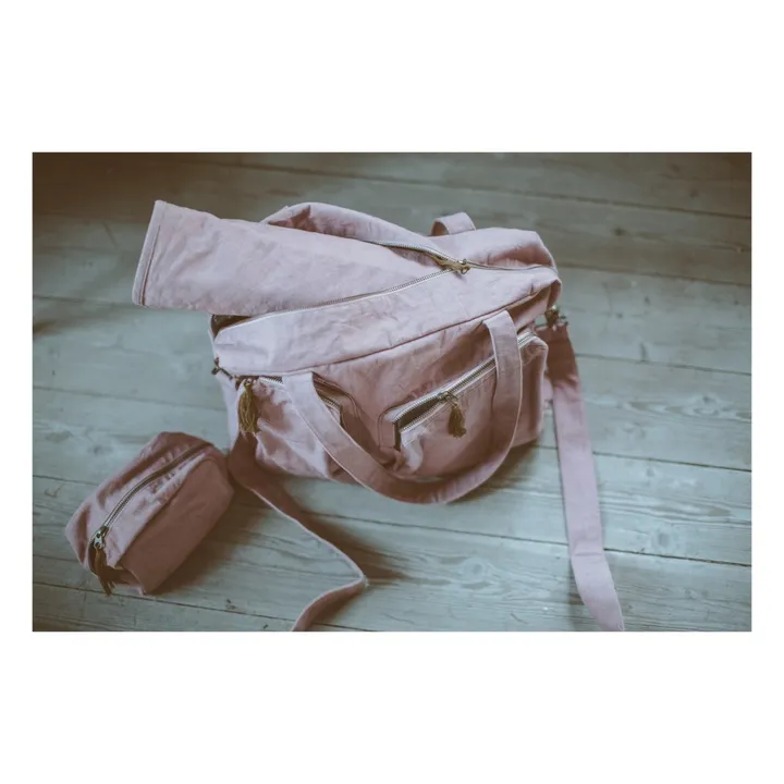 Organic Cotton Changing Bag | Silver Grey S019- Product image n°3