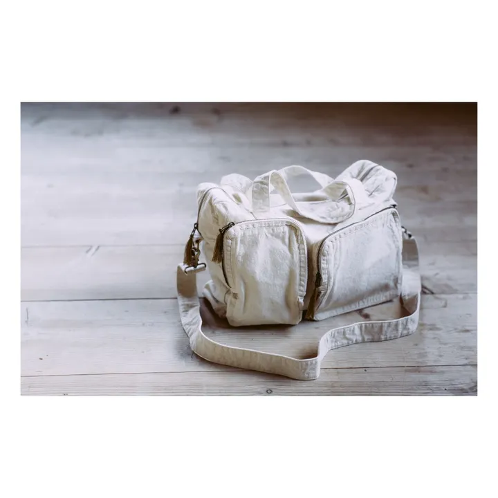Organic Cotton Changing Bag | Silver Grey S019- Product image n°5