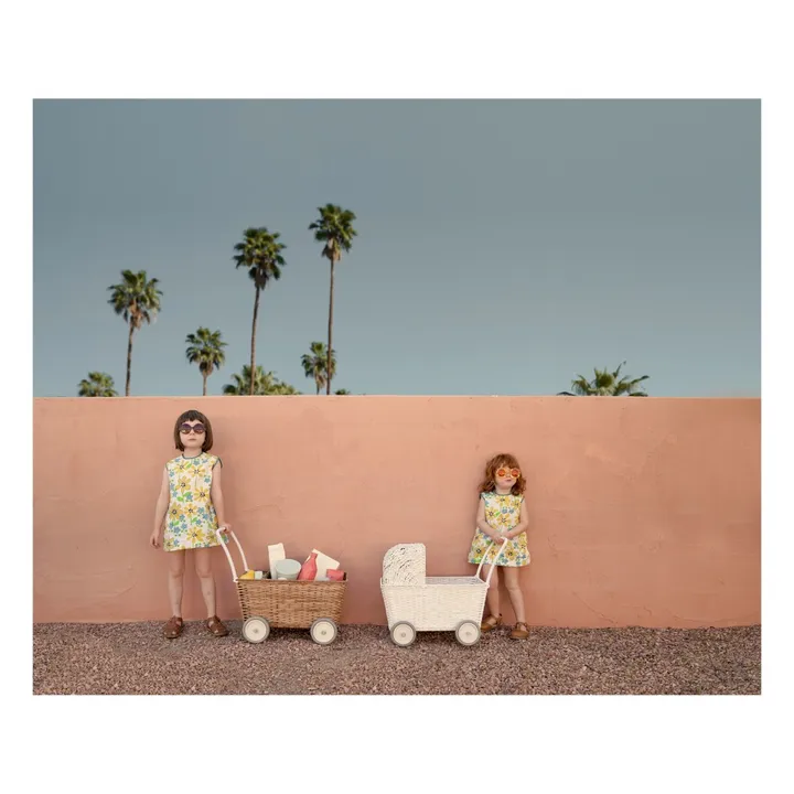 Olli Ella Rattan Stroller Smallable