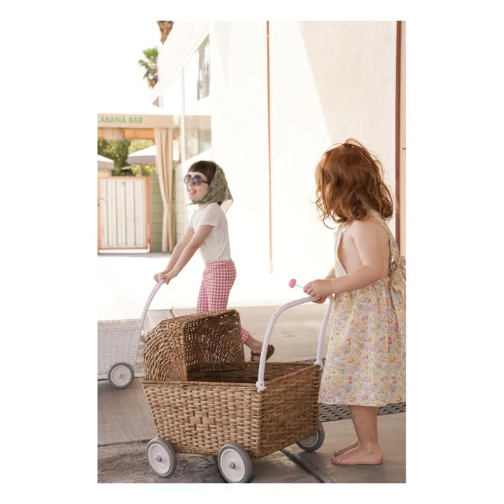 Olli Ella - Puppenwagen aus Rattan | Smallable