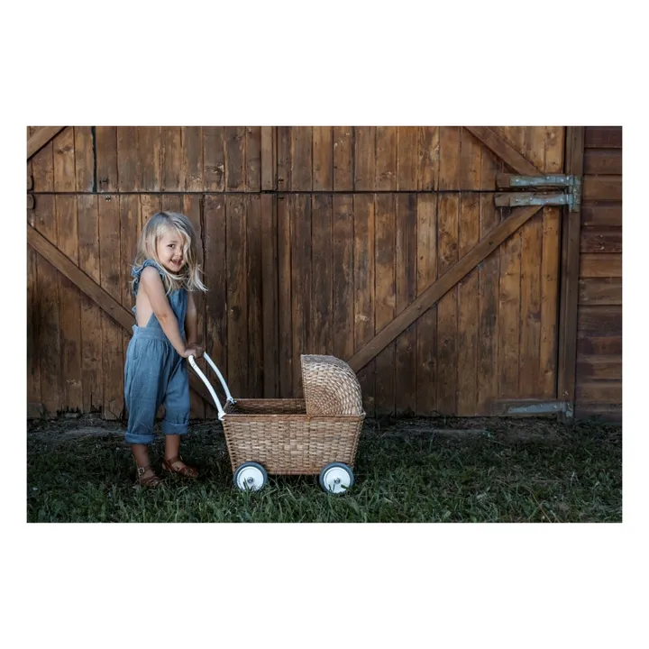 Olli Ella Puppenwagen aus Rattan Smallable
