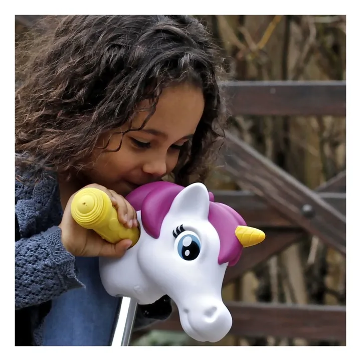 Tete de licorne pour trottinette | Blanc- Image produit n°2