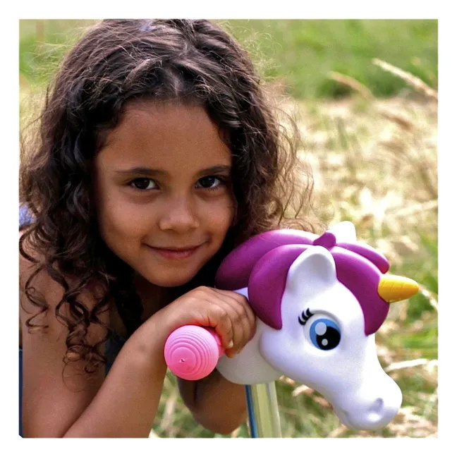 Tête de trottinette Licorne | Blanc