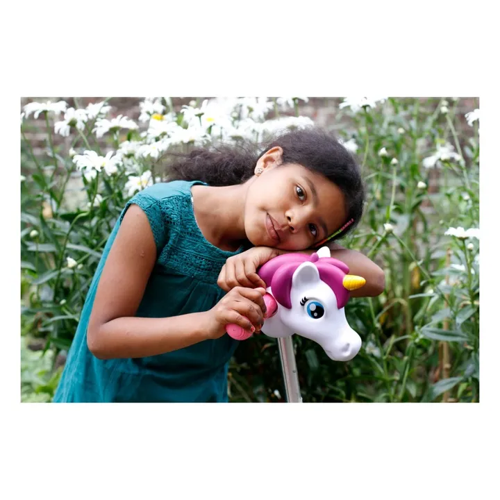 Tete de licorne pour trottinette | Blanc- Image produit n°6
