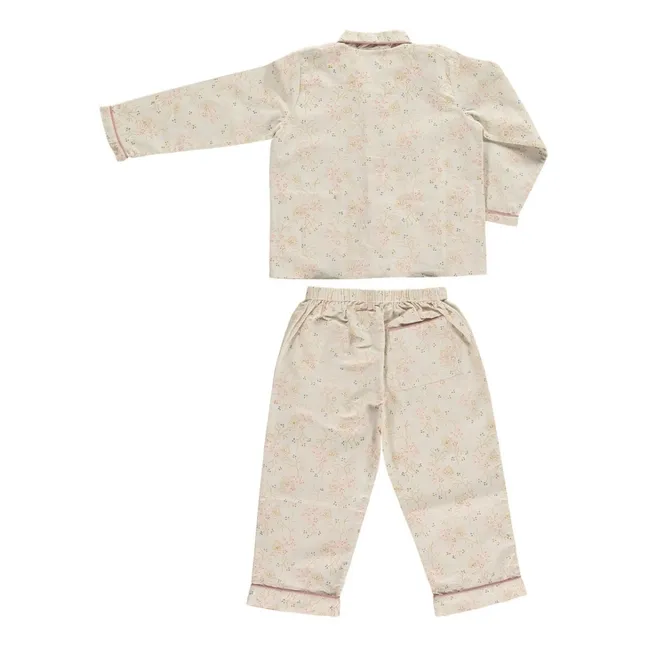 Pyjama Minako Floral en coton | Doré