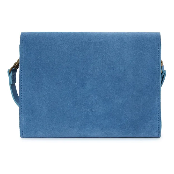 Tasche aus Wildleder Mini Mox  | Blau- Produktbild Nr. 2