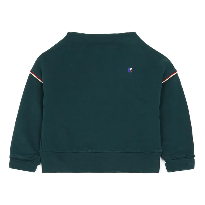 Sweatshirt Logo Fanee | Chromgrün- Produktbild Nr. 0