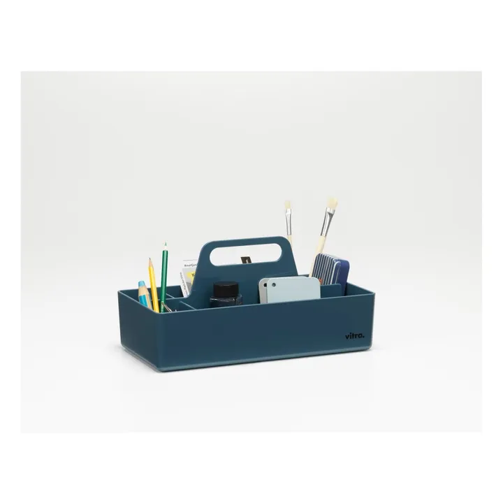 Rangement Toolbox en plastique ABS - Arik Levy | Bleu de mer- Image produit n°2