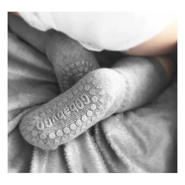 Chaussettes Anti-Dérapantes | Gris- Image produit n°4