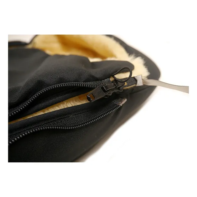 Premium Sheepskin Footmuff | Black