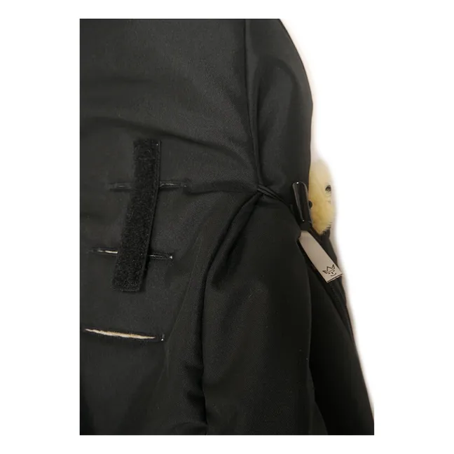 Fellfußsack Premium  | Schwarz