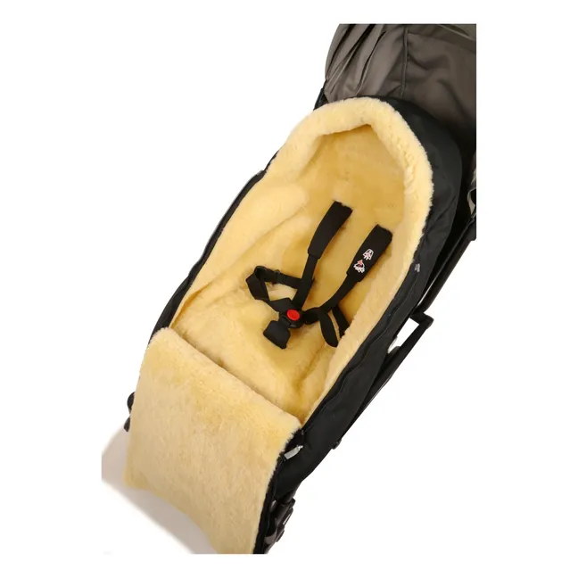 Saquito de piel de cordero miel Premium | Negro