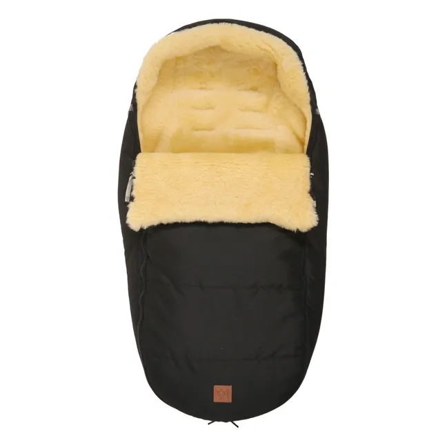 Premium Sheepskin Footmuff | Black
