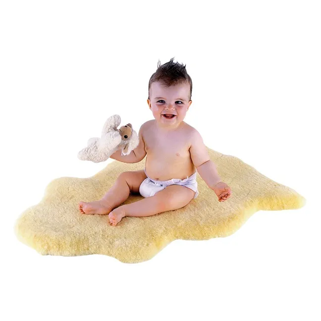 Alfombra de piel de cordero Mimosa