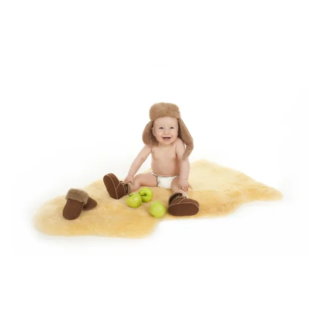 Alfombra de piel de cordero Mimosa