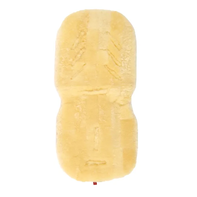 Coussin confort en peau d'agneau  | Naturel