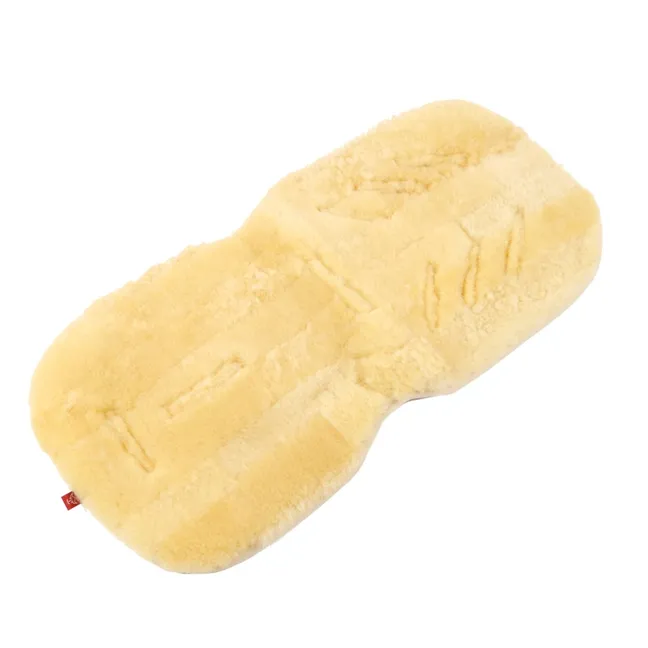 Coussin confort en peau d'agneau  | Naturel