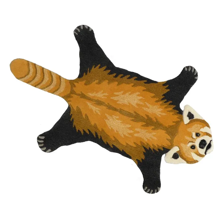 Tapis Panda Roux en laine- Image produit n°0