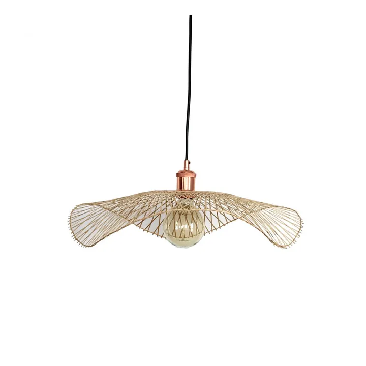 Bamboo Lampshade for Libellule Pendant Lamp- Product image n°0