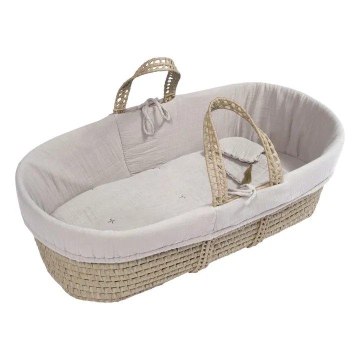 Numero 74 - Numero 74 - Parure pour couffin en gaze de coton bio