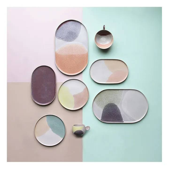 Assiette en céramique | Vert Menthe- Image produit n°1