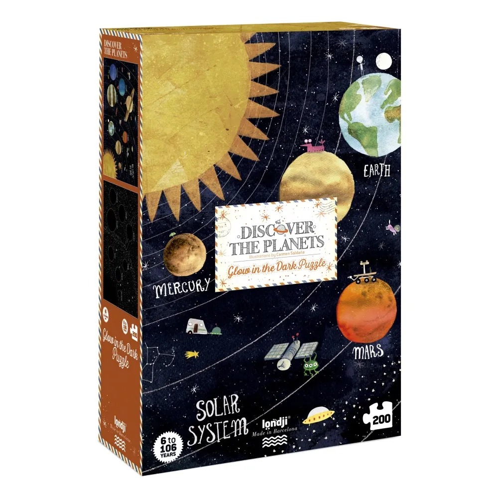 Londji Multicoloured Discover The Planets Puzzle