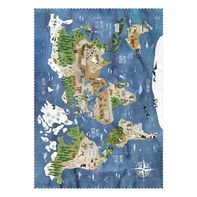Puzzle scopri il mondo 
