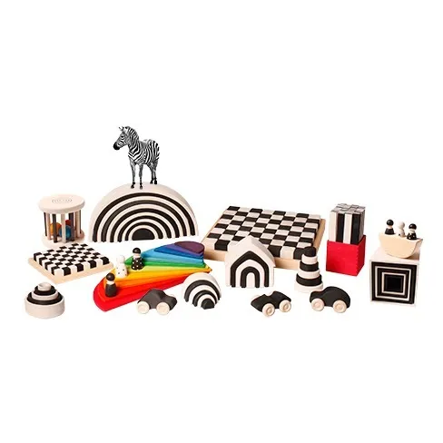 Wooden Rainbow - 6 pieces | Black- Product image n°2