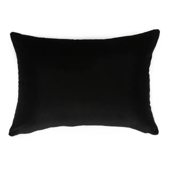 Double Jeu Velvet Cushion  | Sarah Blue- Product image n°2