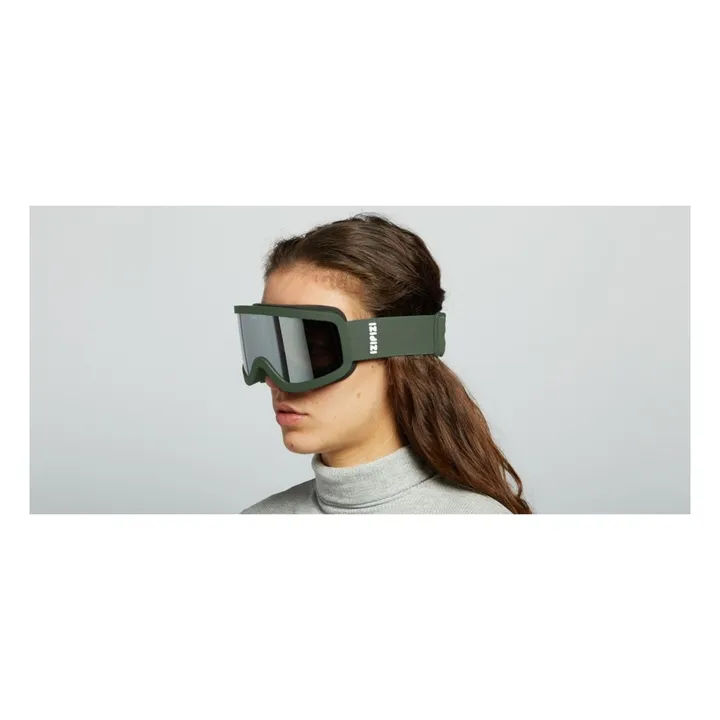 Masque de Ski Sun Snow - Collection Adulte | Vert kaki- Image produit n°1