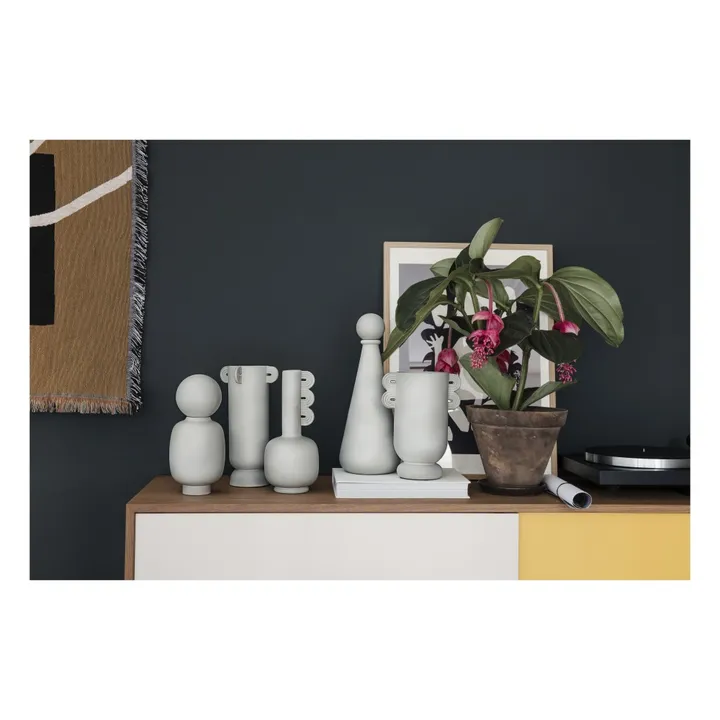 Vase en grès Muse Clio | Blanc- Image produit n°1