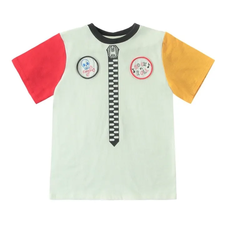 T-Shirt Trompe L'Œil Arrow | Ecru- Immagine del prodotto n°0