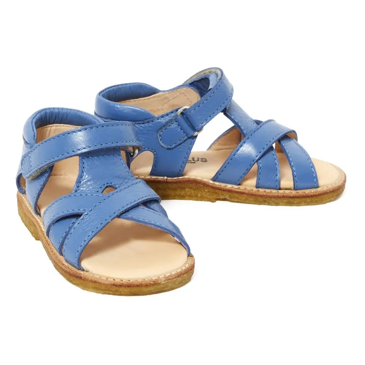 Sandalen mit Klettverschluss | Hellblau- Produktbild Nr. 1