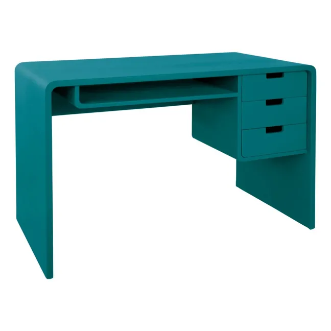 Schreibtisch L65 | Pfauenblau