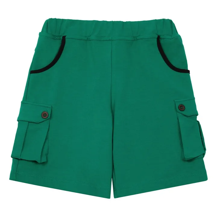 Bermuda-Shorts Boris | Smaragdgrün- Produktbild Nr. 0