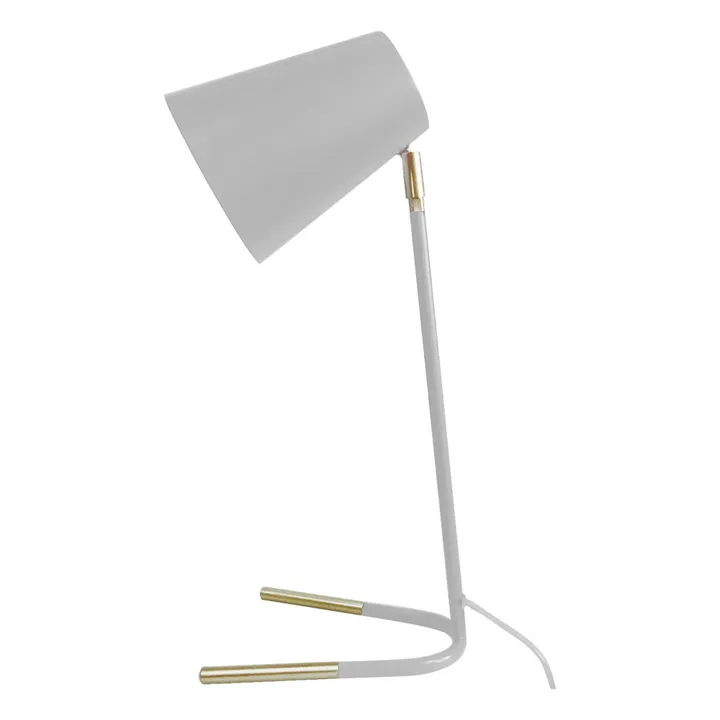 Lampe aus Metall Noble | Weiß- Produktbild Nr. 0