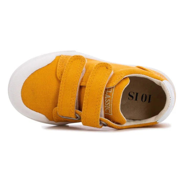 Spiga velcro Sneakers | Yellow- Product image n°1