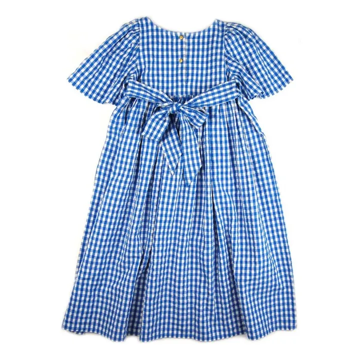 Kleid Lupe | Blau- Produktbild Nr. 4