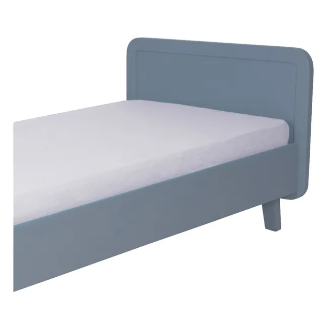 Rounded Bed 90x200cm | Mid grey