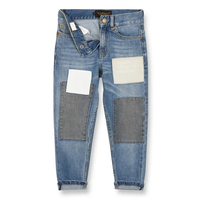 Emma boyfriend jeans | Denim blue- Product image n°1
