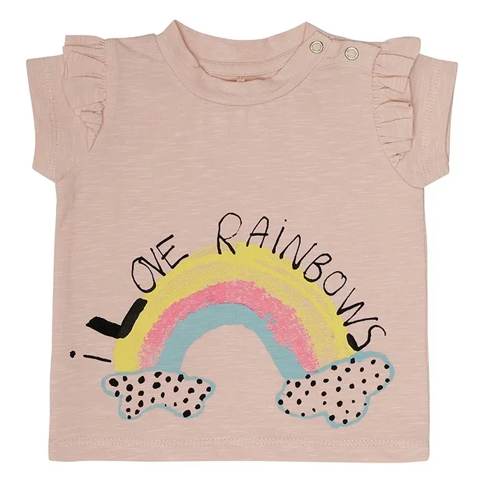 T-Shirt Rainbow | Rosa- Immagine del prodotto n°0